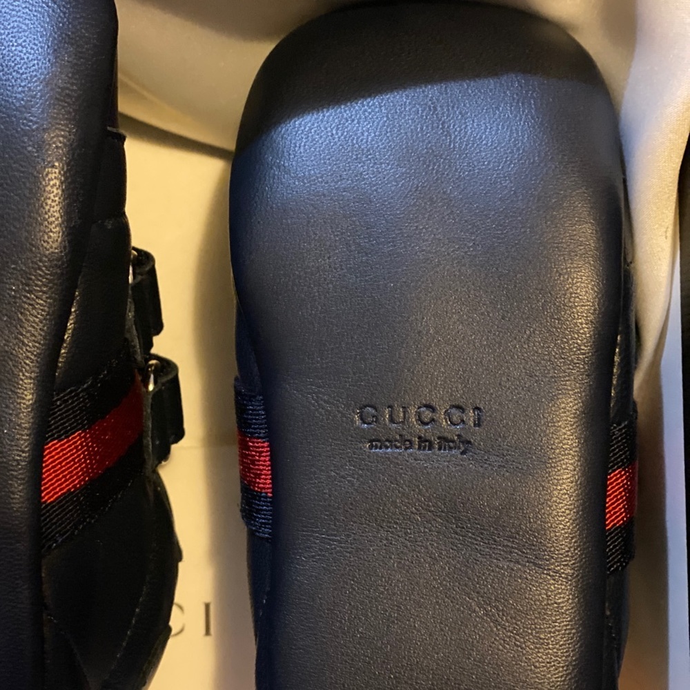 Gucci ace baby newborn snap sneakers NWT - Picture 5 of 15
